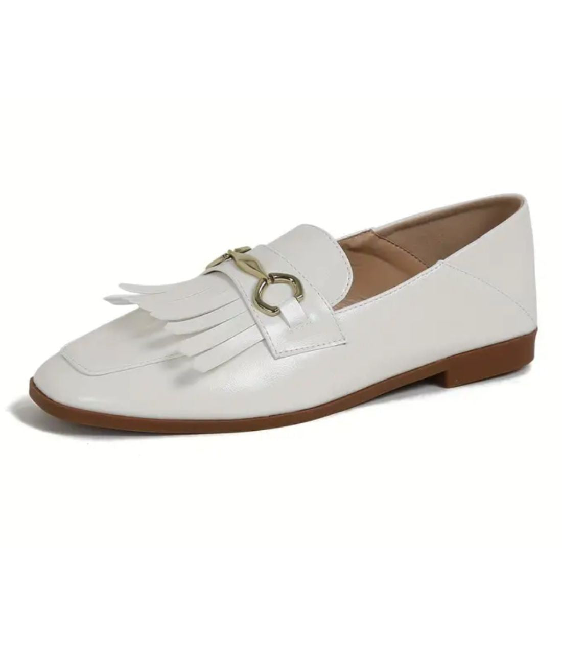 Mocassins À Frange Style Rétro Pour Femmes
