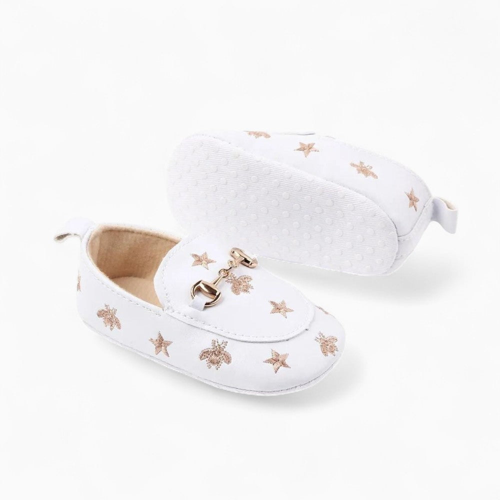 Petit Mocassin En Cuir Pour Bébé
