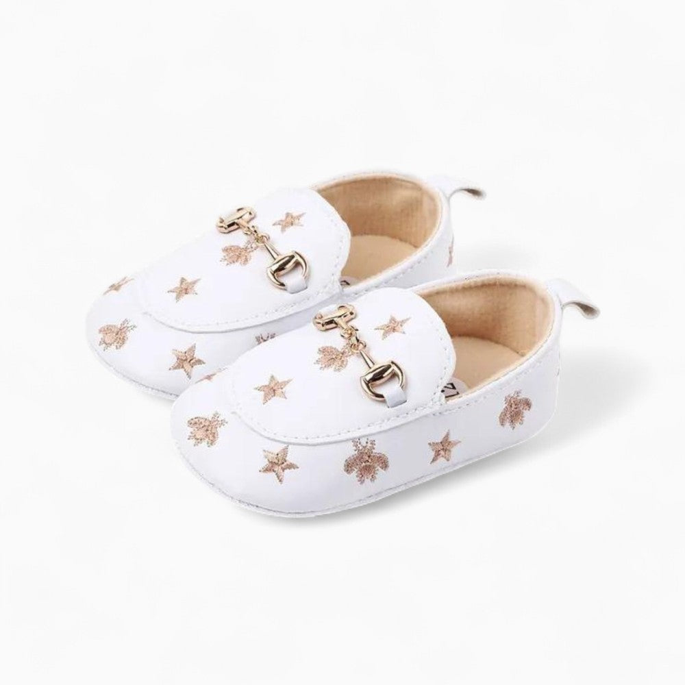 Petit Mocassin En Cuir Pour Bébé