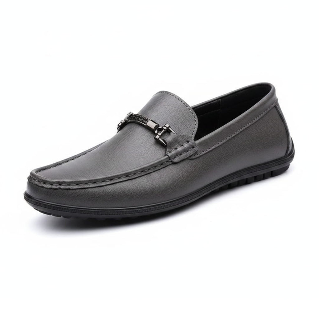 Ravello Mocassins en Cuir à Enfiler – Détail Mors Style Chaussures de Conduite