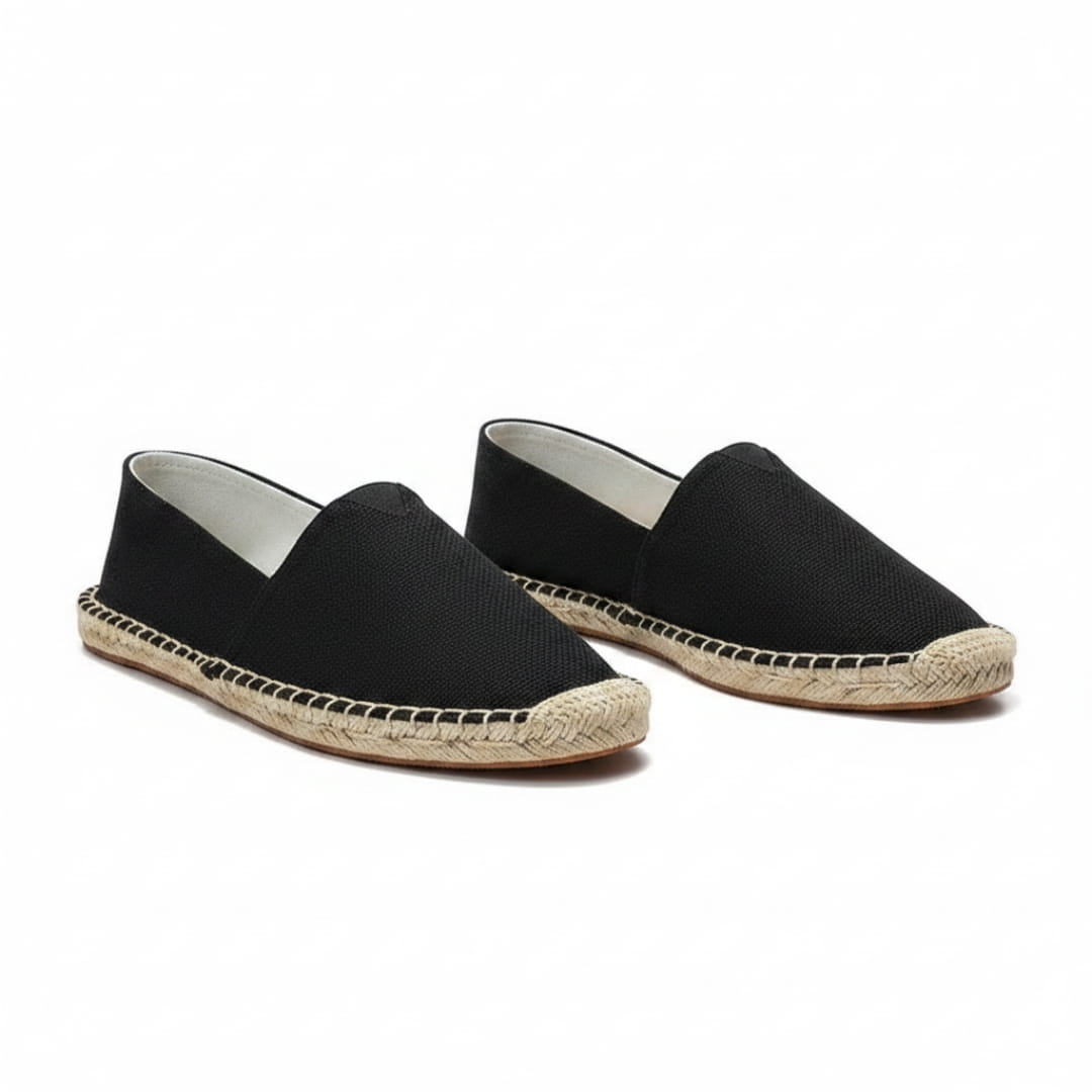 Brooklyn Espadrilles à Enfiler en Toile – Chaussures d'Été Légères et Respirantes