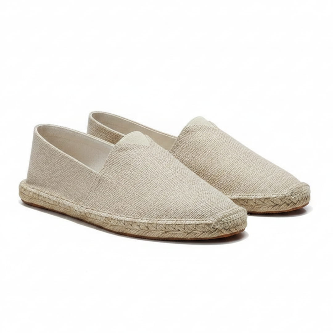 Brooklyn Espadrilles à Enfiler en Toile – Chaussures d'Été Légères et Respirantes