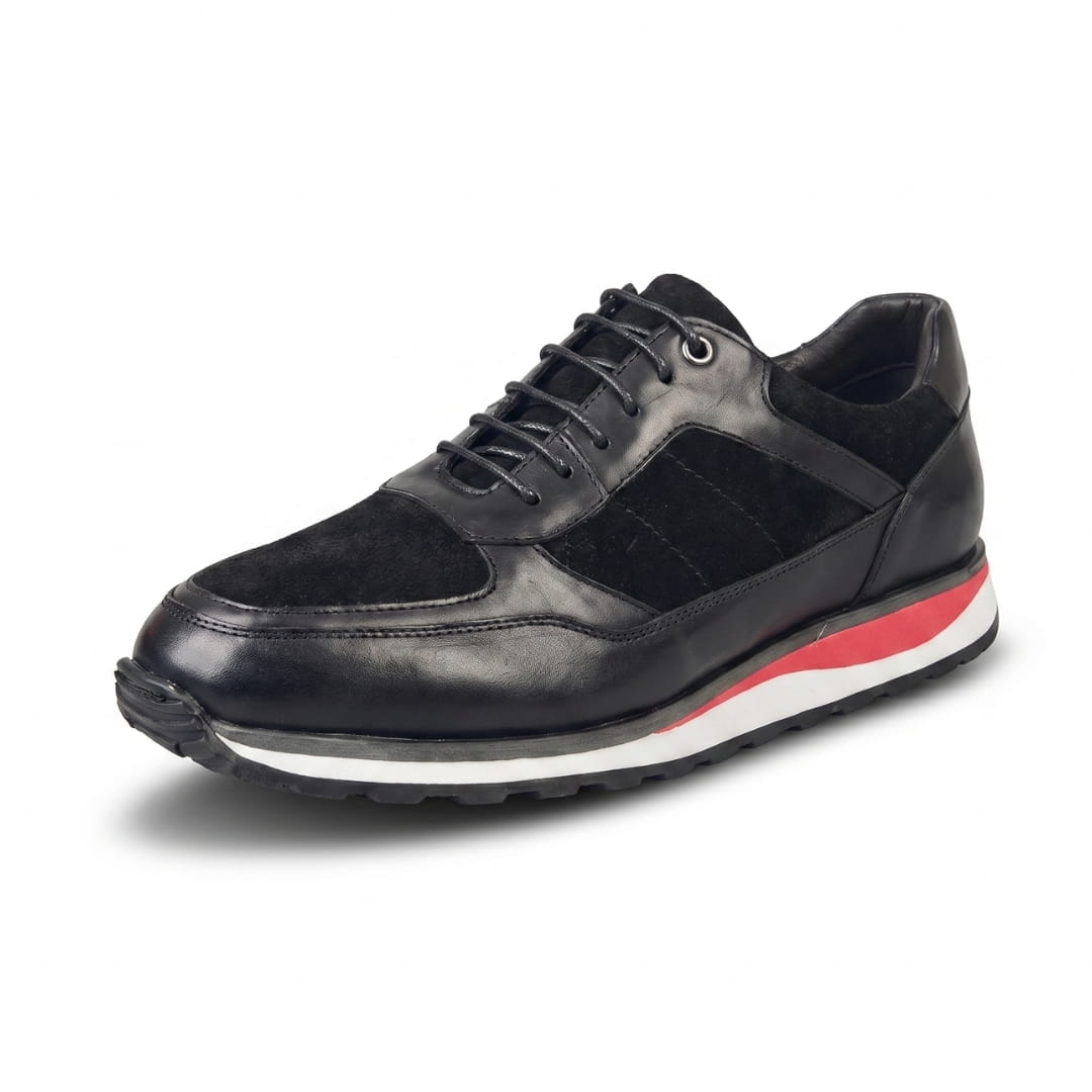 Marcello Sneakers Classiques en Cuir Haut de Gamme – Baskets Confortables Casual