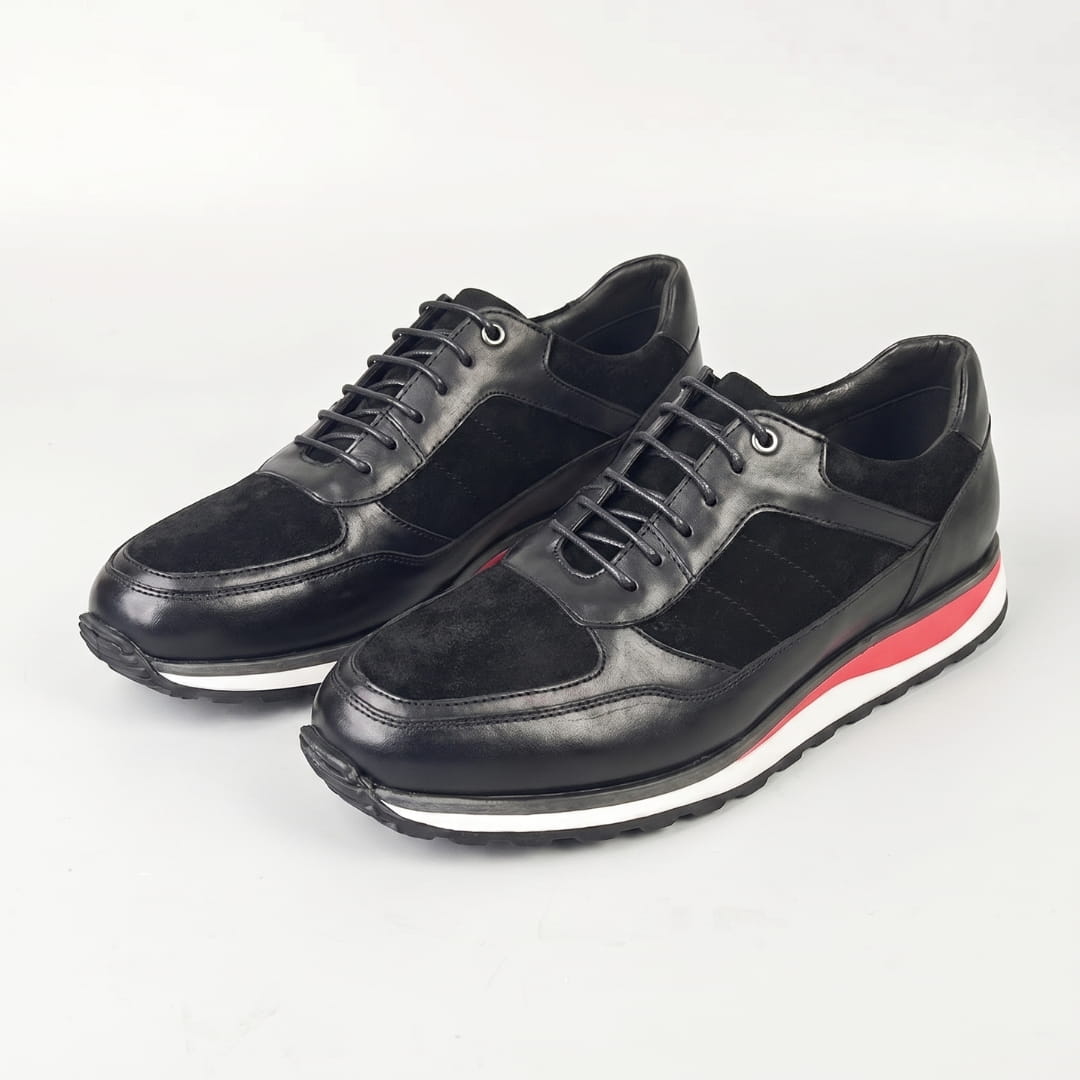 Marcello Sneakers Classiques en Cuir Haut de Gamme – Baskets Confortables Casual