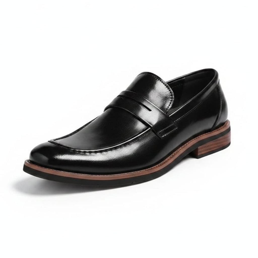 Fernand Mocassins Penny en Cuir Italien – Chaussures Casual Confortables à Enfiler