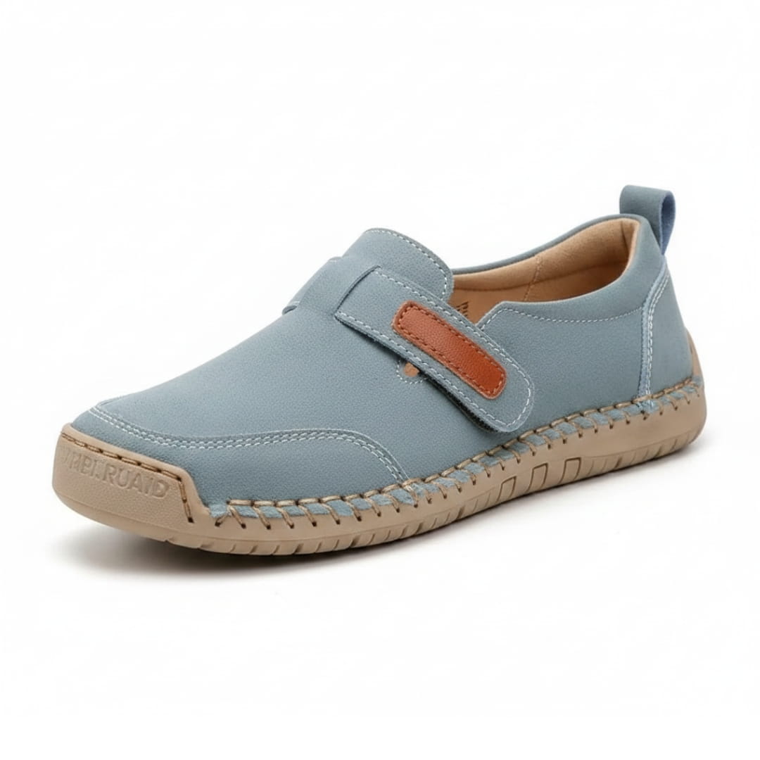 Mila Chaussures Décontractées à Enfiler – Bride Velcro Semelle Flexible Confort Quotidien