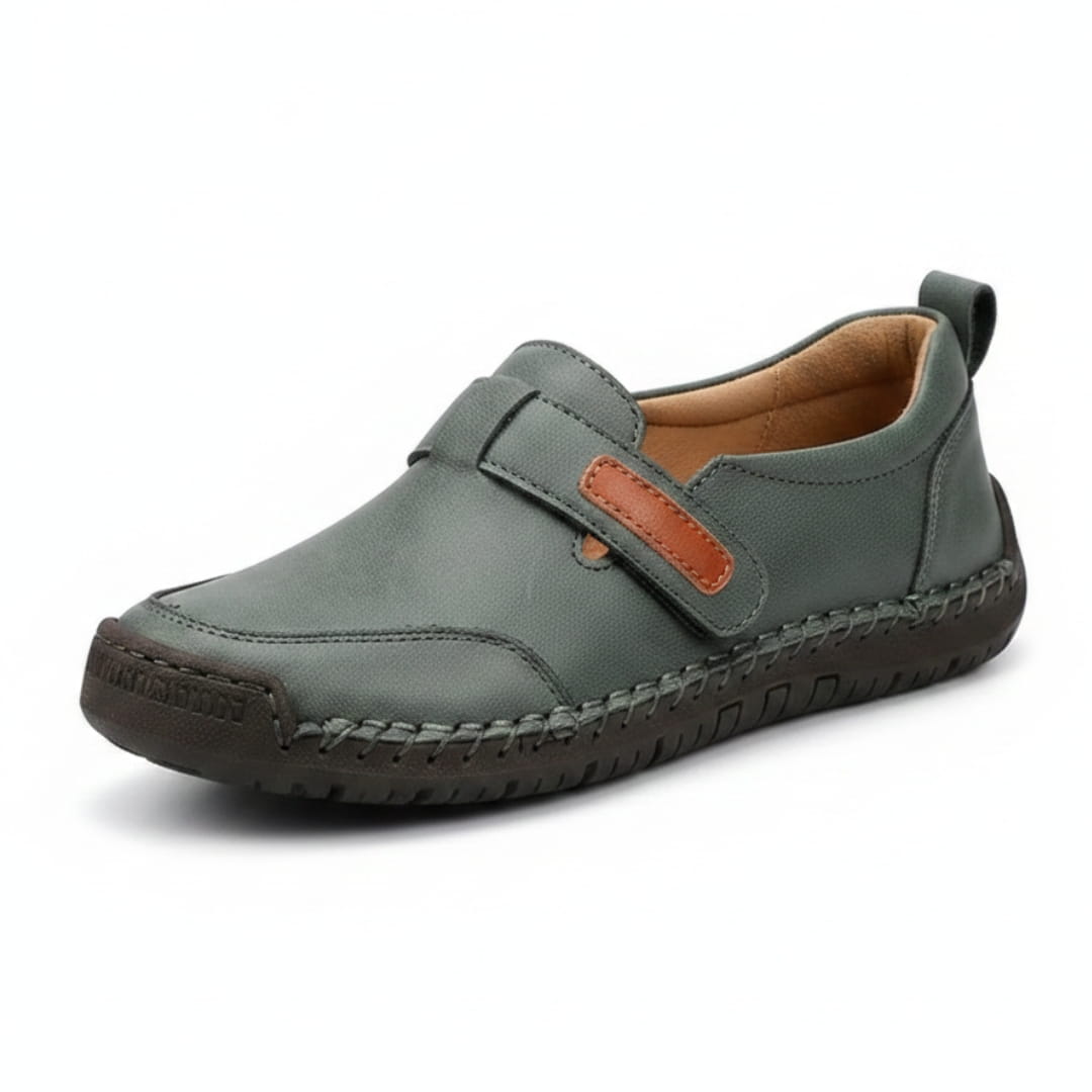 Mila Chaussures Décontractées à Enfiler – Bride Velcro Semelle Flexible Confort Quotidien