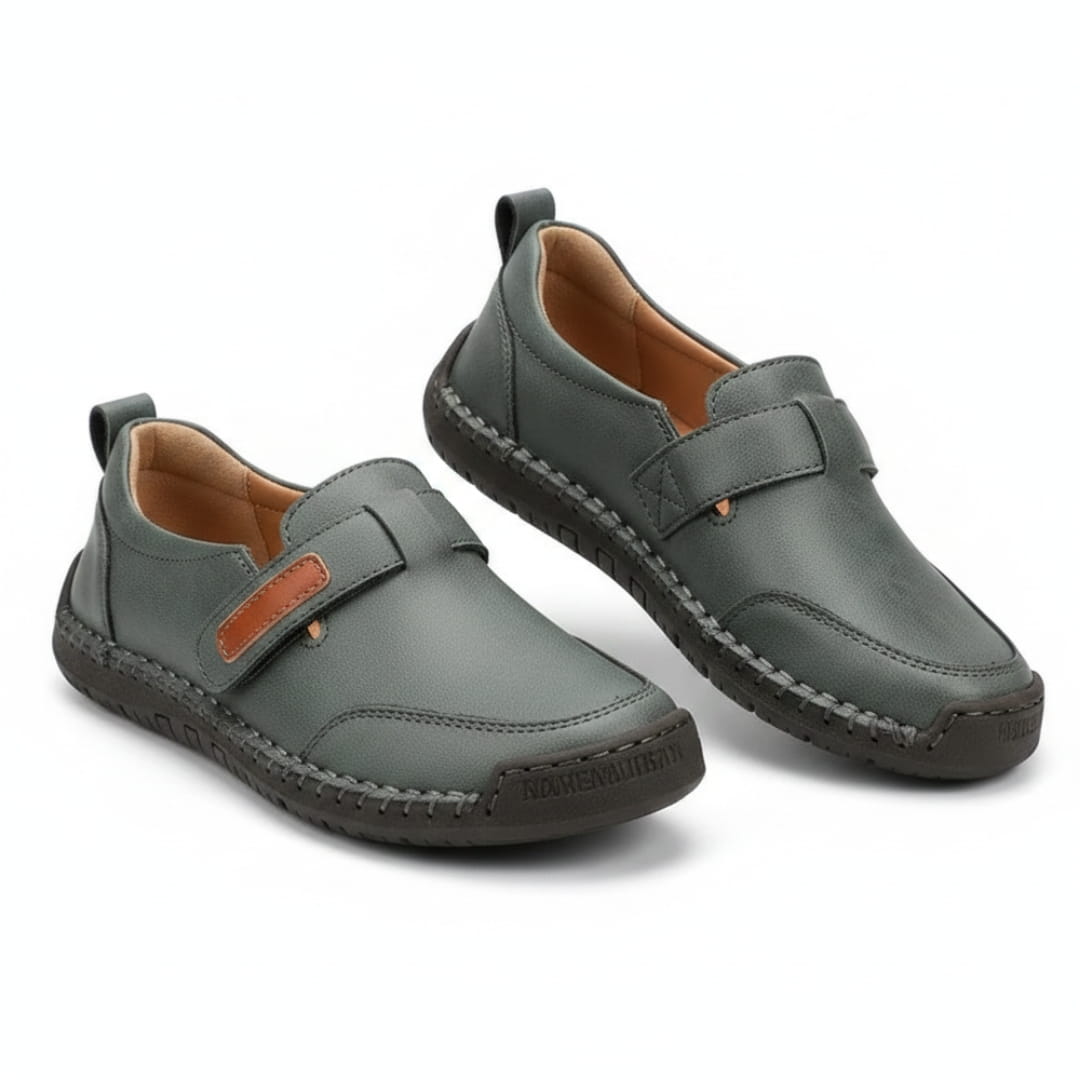 Mila Chaussures Décontractées à Enfiler – Bride Velcro Semelle Flexible Confort Quotidien