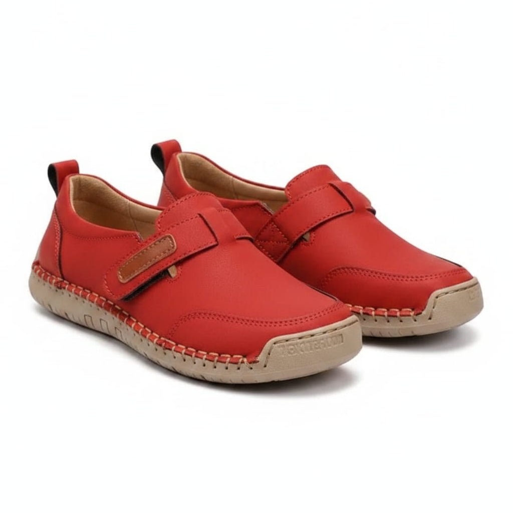 Mila Chaussures Décontractées à Enfiler – Bride Velcro Semelle Flexible Confort Quotidien
