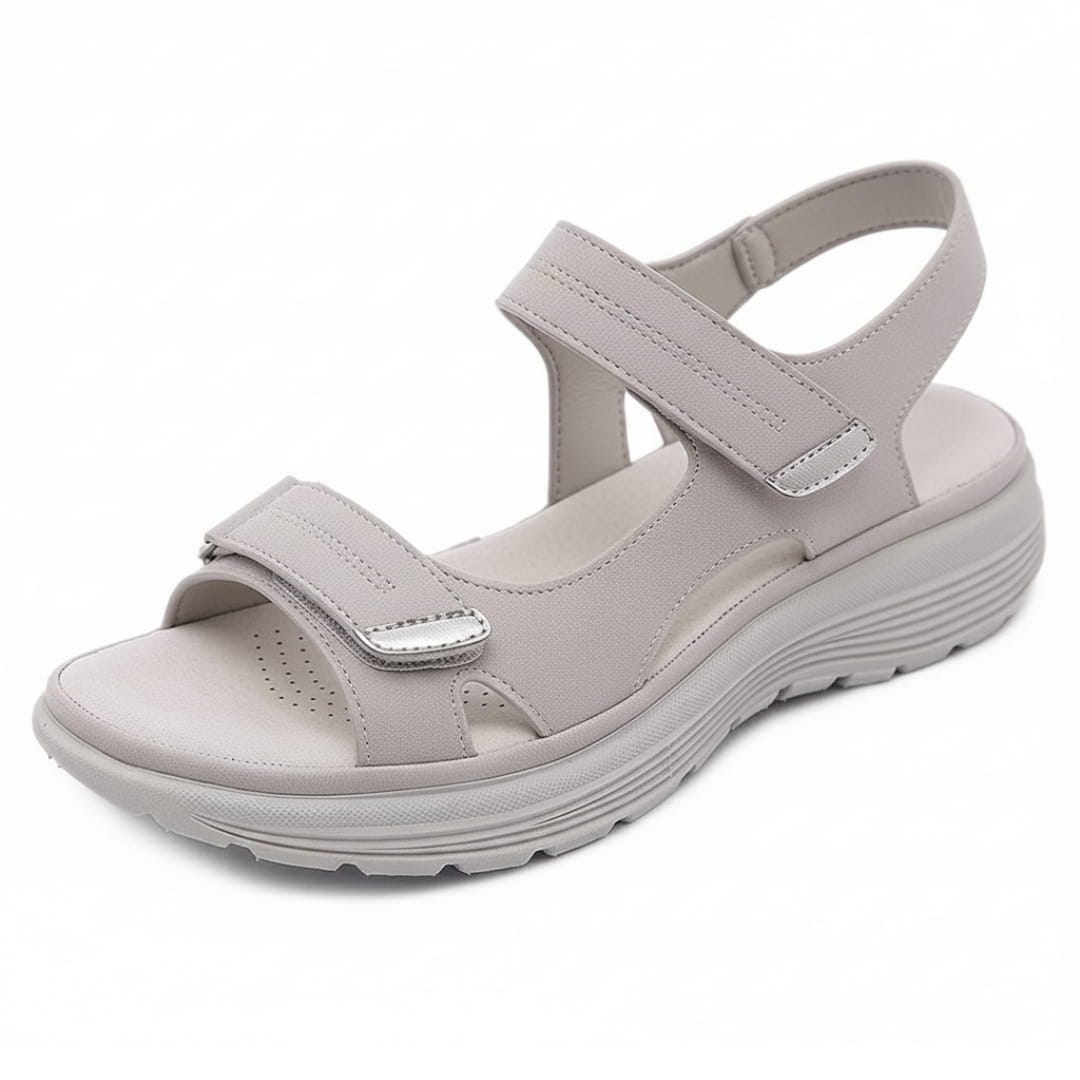 Mabel Sandales de Marche d'Été – Confort Soutien Voûte Plantaire Semelle Antidérapante Chaussures Légères