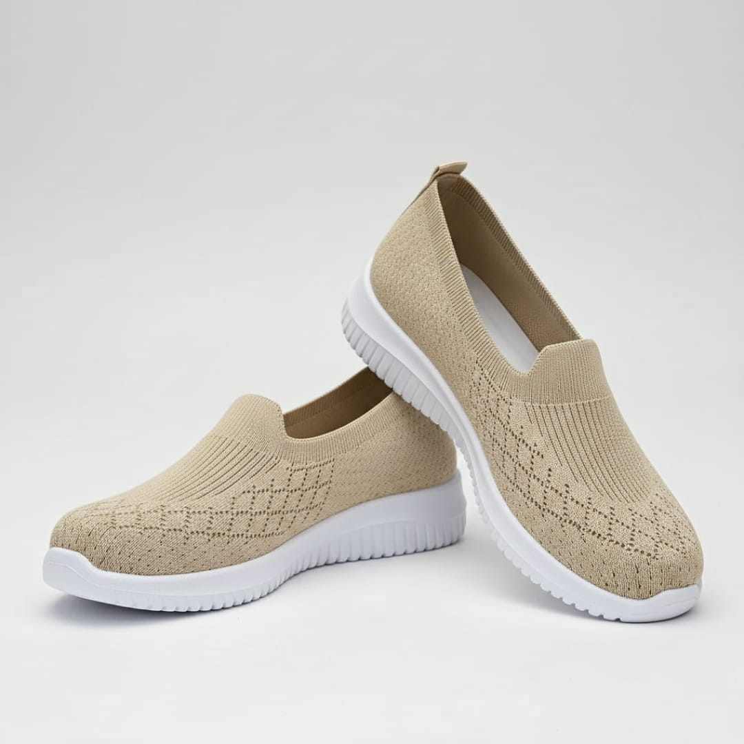 Bella Baskets de Marche Légères – Maille Respirante À Enfiler Casual Confort