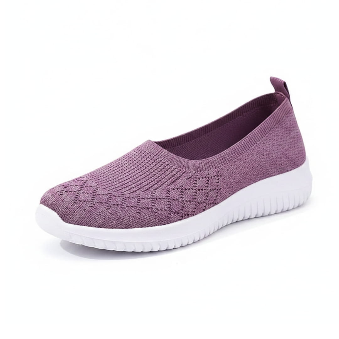 Bella Baskets de Marche Légères – Maille Respirante À Enfiler Casual Confort