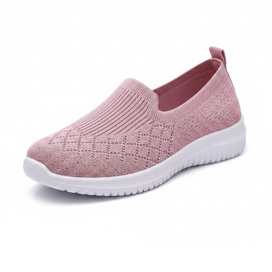 Bella Baskets de Marche Légères – Maille Respirante À Enfiler Casual Confort