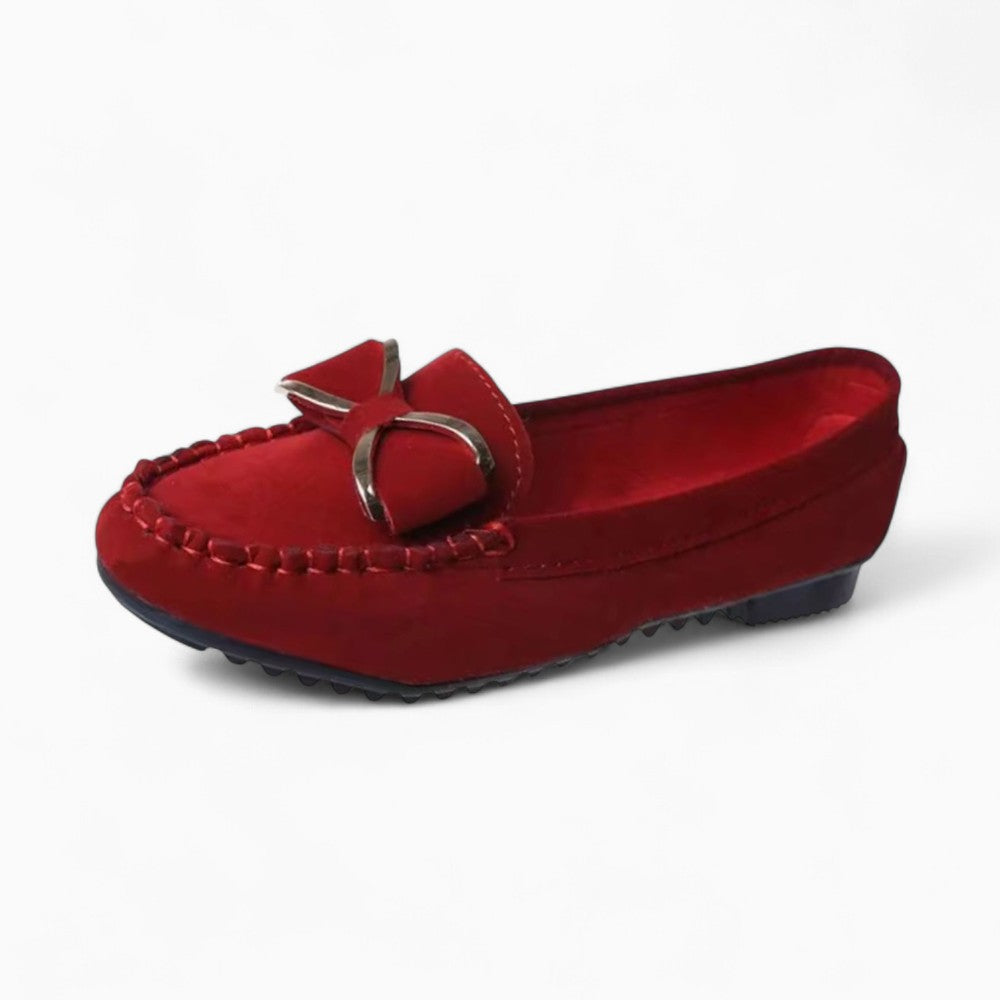 Mocassins Classiques En Daim Pour Femmes