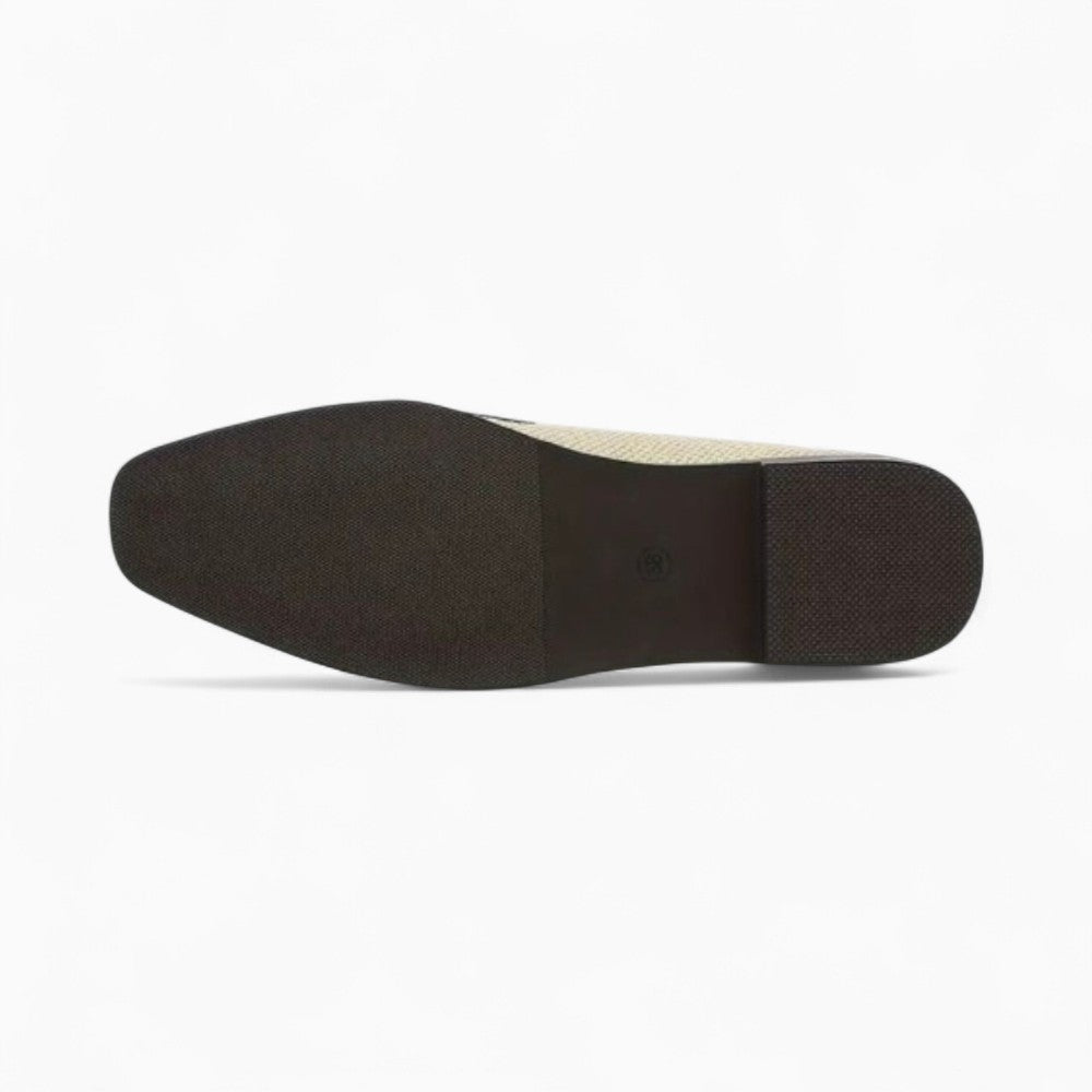 Mocassins Classiques À Petits Talons Carrés Pour Femme
